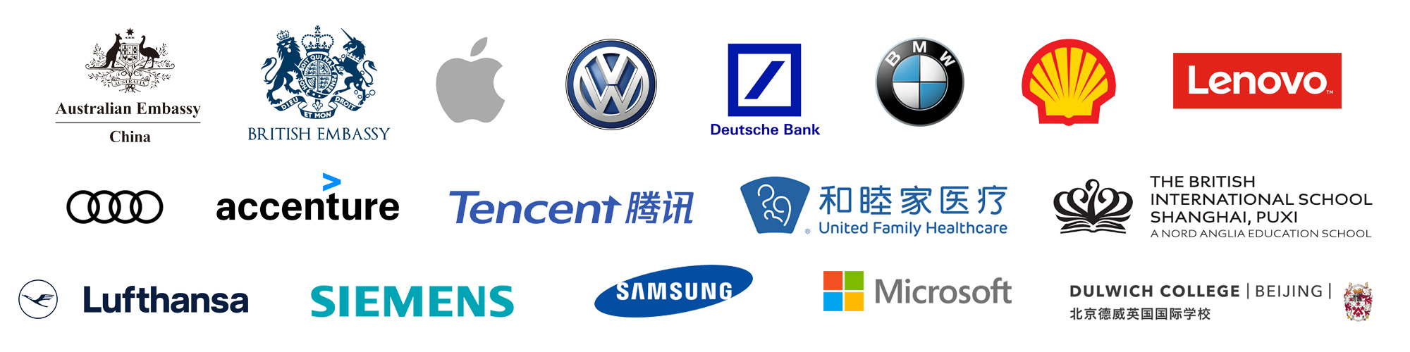 Corporate Clients | That's Mandarin Corporate Clients | That's Mandarin